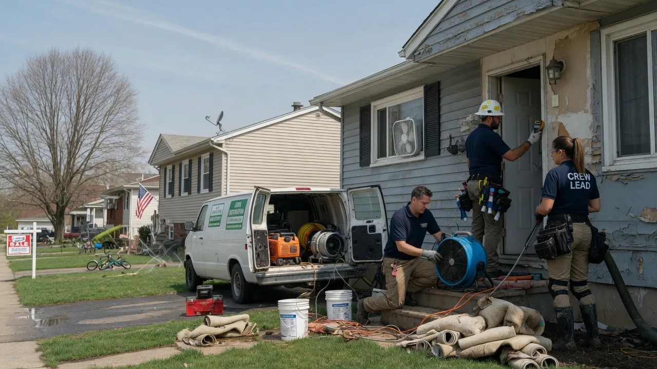 Flood Cleanup in Elbing, KS near me