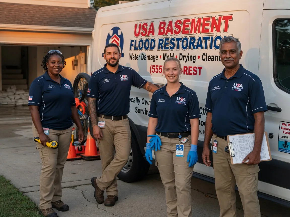 Basement Flood Cleanup company in Elbing, KS